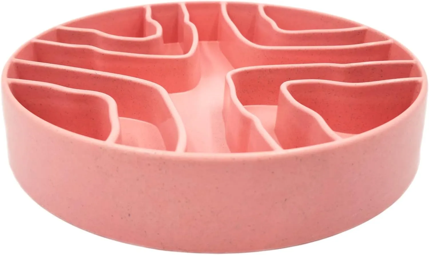 8 Inch Slow Eating Bowl - Healthy Design for Small & Medium Dogs & Cats - Anti Gulping, Cat & Dog Bowl, Slow Feeder