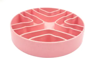 8 Inch Slow Eating Bowl - Healthy Design for Small & Medium Dogs & Cats - Anti Gulping, Cat & Dog Bowl, Slow Feeder