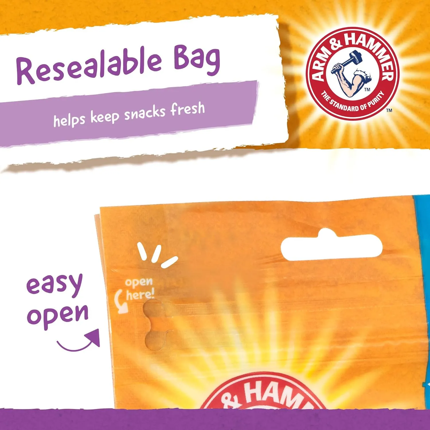 Arm & Hammer for Pets Smilies Dental Chews for Dogs | Dental Chews Fight Bad Dog Breath, Plaque & Tartar Without Brushing | Fresh Mint Flavor, 8 Pieces Dog Dental Treats, 24 Pack