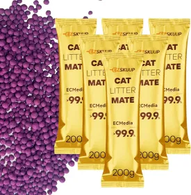 Cat Litter Deodorizer, Odor Eliminator, Odor Absorber Control (7 oz x 6 Packs)