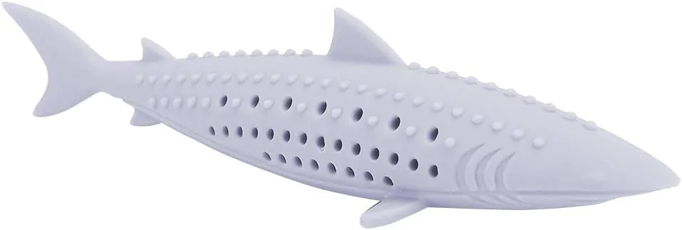 Cat Teeth Cleaning Toy, Kitten Chew Toys Teething Cat Toothbrush Cat Fish Shape Toothbrush with Catnip Silicone Molar Stick Catnip Toys Chew Bite Teeth Cleaning Toy for Cats