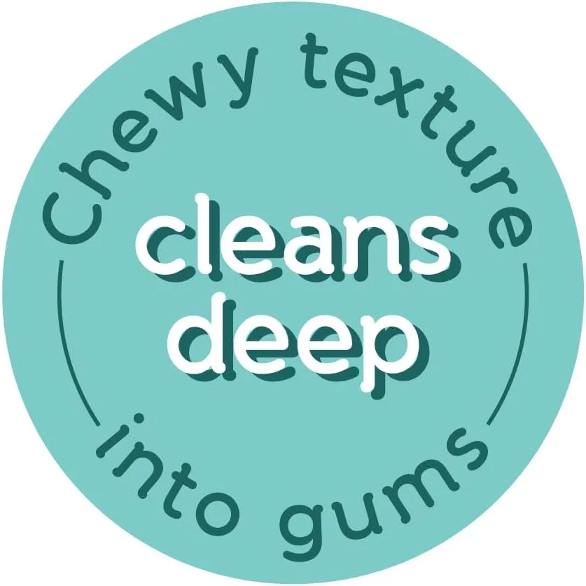 Dental Chews Twisted Sticks | for Medium Dogs | Natural Scrubbing Action to Fight Plaque and Tartar While Refreshing Your Dog's Breath (5 Sticks, Chicken)