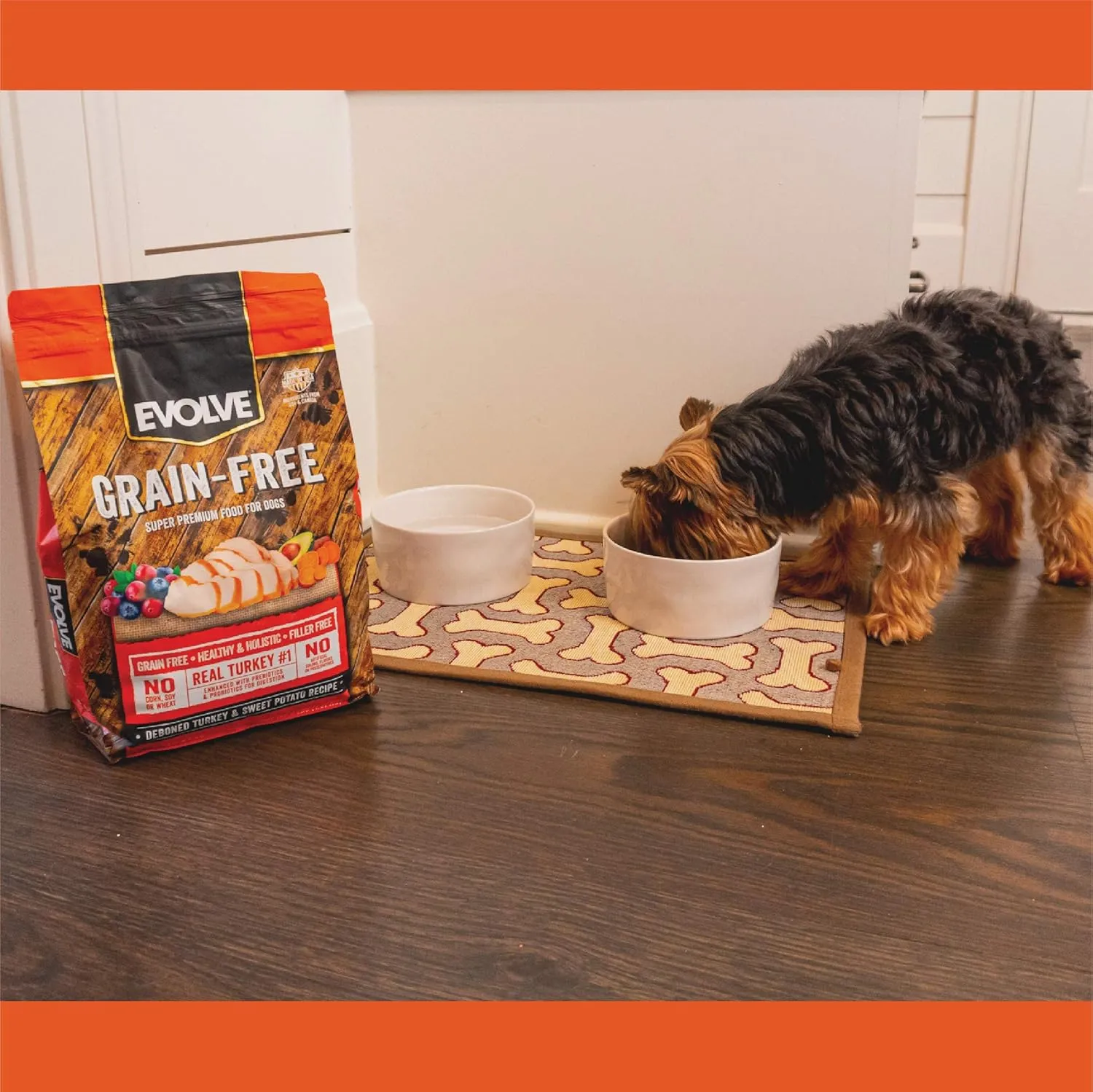 Evolve Grain Free Deboned Turkey & Sweet Potato Recipe Dog Food, 4 lb.