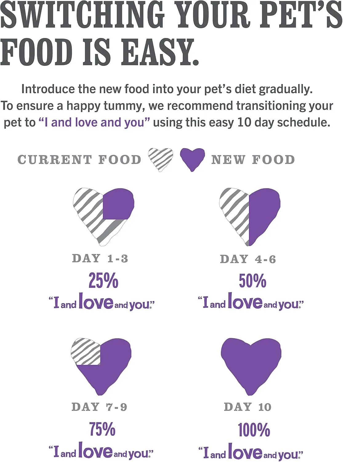 I and love and you Lovingly Simple Dry Dog Food - Lamb   Sweet Potato - Grain Free, Filler Free, Prebiotic   Probiotic 3.85lb Bag