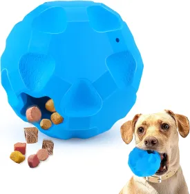 Interactive Dog Ball Treat Dispensing Dog Toys for Aggressive Chewers Large Breed, Rubber Balls for Dogs, Cognitive Dog Toys to Keep Them Busy, Dog Treat Toy Ball Dispenser