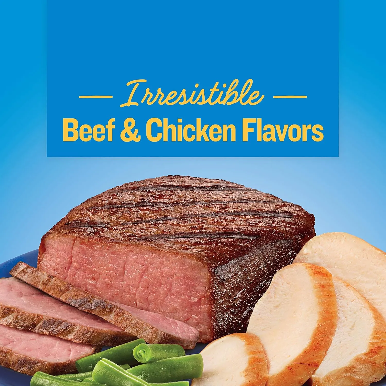 Kibbles 'N Bits Original Savory Beef & Chicken Flavors Dry Dog Food, 3.5 Pounds