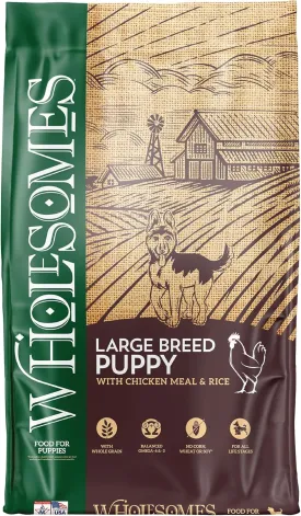 Large Breed Puppy Chicken Meal & Rice Dry Dog Food (35 lb. Bag)