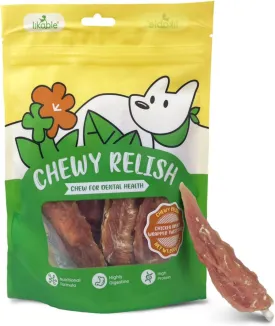 Likable Dog Treats for Small Dogs, Chicken and Duck Wrapped Rawhide Sticks for Puppy, Long Lasting Grain-Free Low Fat High Protein Dog Chews with Real Meat for Training Rewards, 7 Oz