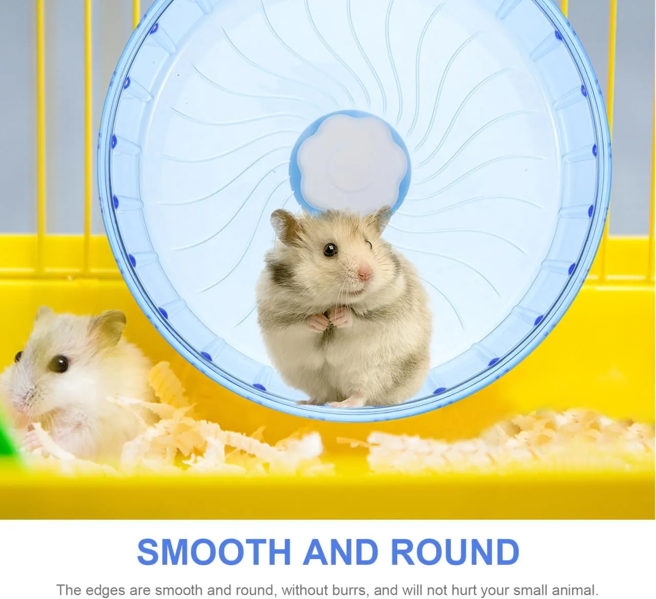 MERRYHAPY Hamster Wheel for Guinea Pig Chinchilla Gerbils Quiet Running Wheel Toy for Pets Hamster Toys for Cage Exercise and Activity
