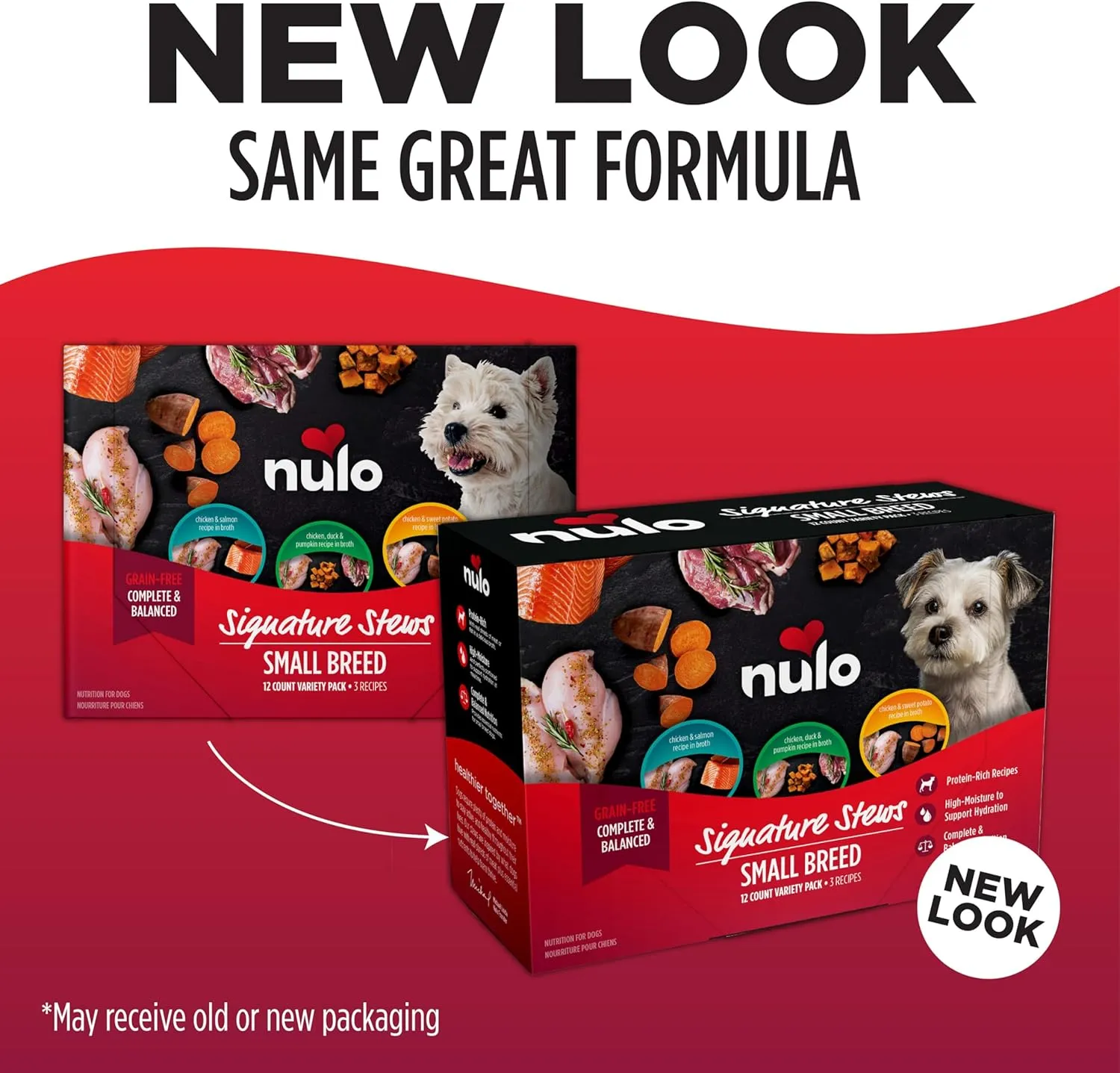 Nulo Signature Stews Variety Pack: Small Breed Wet Dog Food, 2.8 oz, Pack of 12
