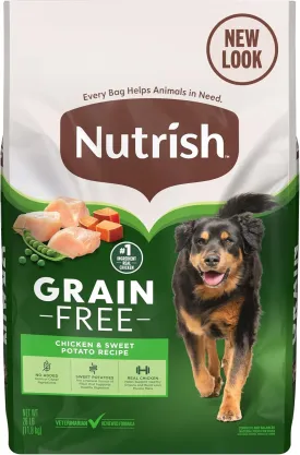Nutrish Grain Free Chicken & Sweet Potato Recipe Dry Dog Food, 26 lb. Bag, Packaging May Vary (Rachael Ray)