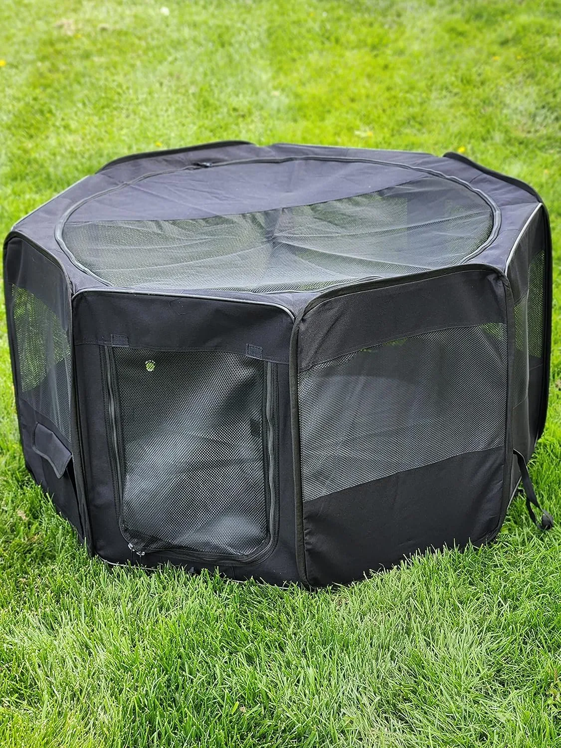 Portable Pet Playpen 45 * 45 * 22" Premium Large Size Puppy Kennel - Best for Small and Medium Size Dogs and Cats - Simple Folding Design for Easy Storage