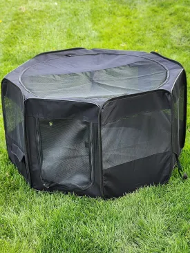 Portable Pet Playpen 45 * 45 * 22" Premium Large Size Puppy Kennel - Best for Small and Medium Size Dogs and Cats - Simple Folding Design for Easy Storage