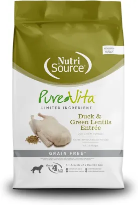 Purevita Grain Free Duck Dog Food 25Lb