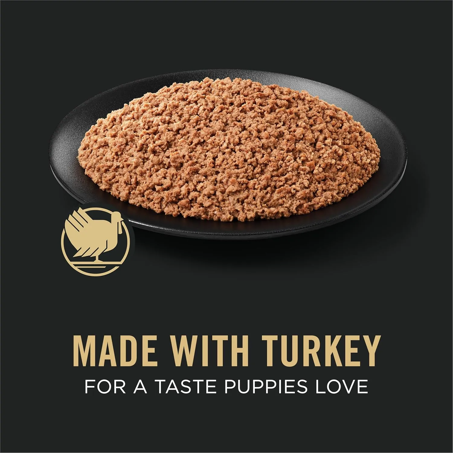 Purina Pro Plan Grain Free Wet Puppy Food, Classic Turkey Entre - (Pack of 12) 13 oz. Cans
