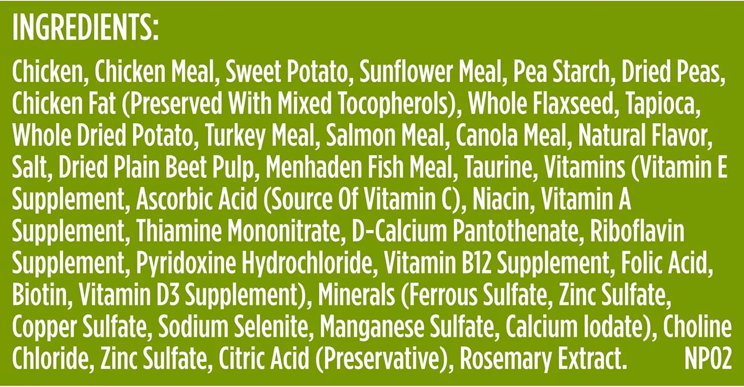 Rachael Ray Nutrish Zero Grain Dry Dog Food, Chicken & Sweet Potato Recipe, 13 Pounds
