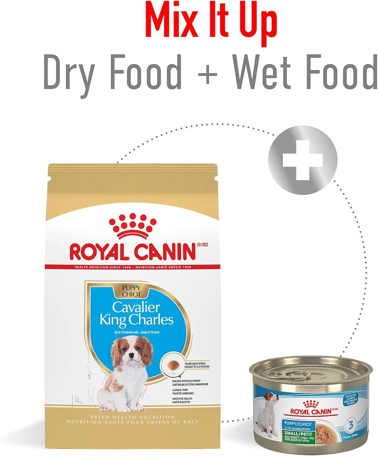 Royal Canin Cavalier King Charles Puppy Dry Dog Food, 3 lb bag
