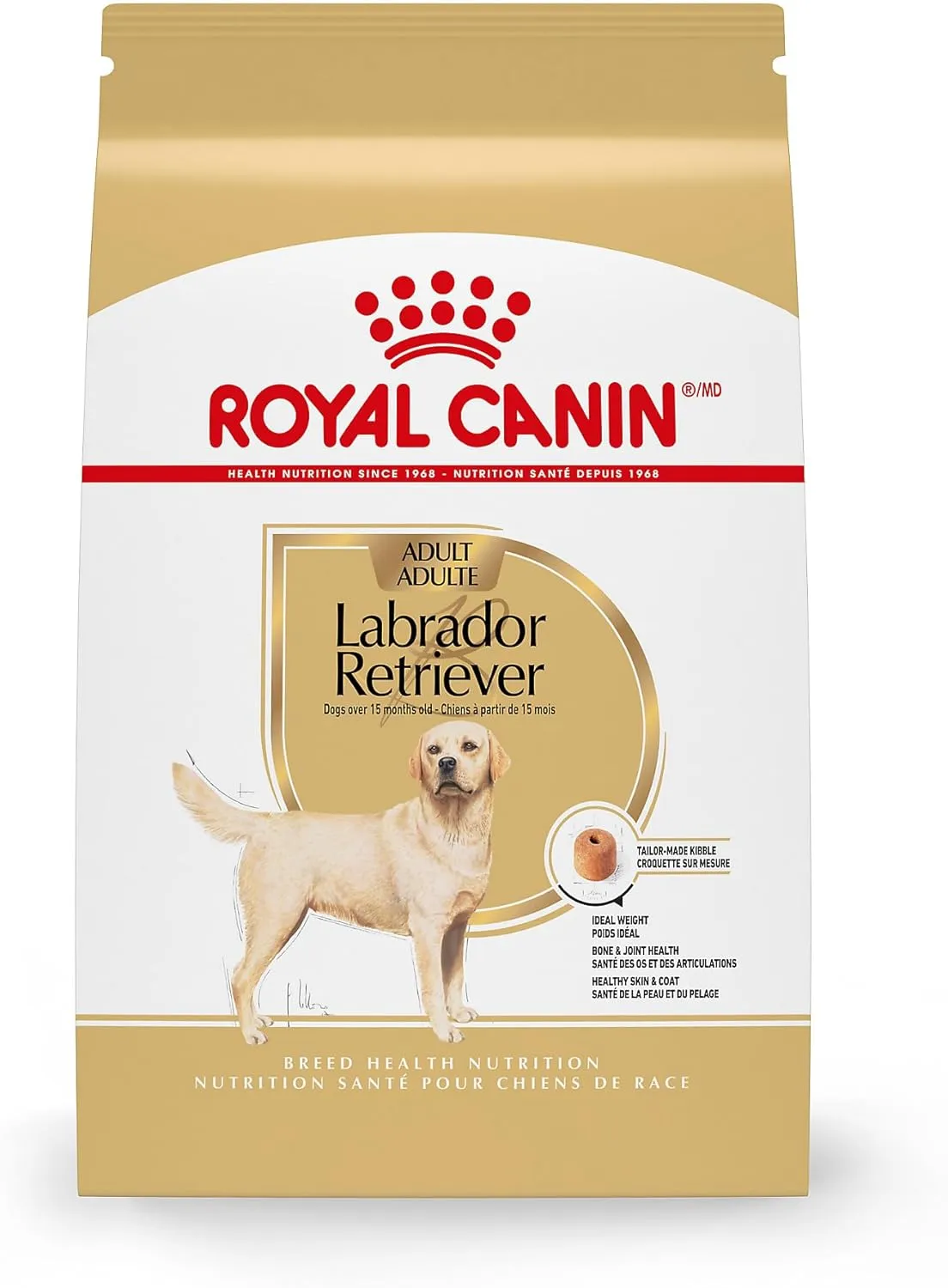 Royal Canin Labrador Retriever Adult Dry Dog Food, 30 lb bag