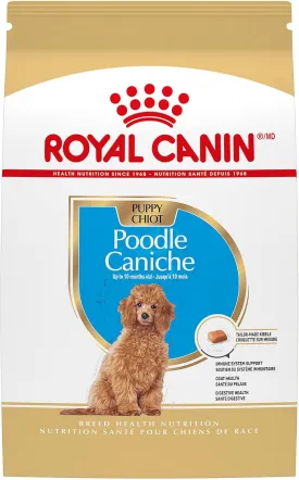 Royal Canin Poodle Puppy Breed Specific Dry Dog Food, 2.5 lb bag