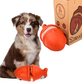 Shark Bully Stick Holder Upgrade Durable Dog Chew & Treat Holders - Redesigned Puppy Toys Teething Interactive Dog Toy for Small Medium Large Dogs Birthday Gifts Christmas Stuff - 7.10 ''