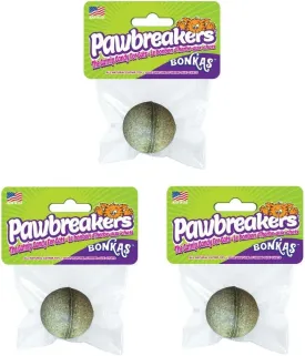 Solid Catnip Balls, Original, 1.25" Diameter, All-Natural Treats for Cats (3 Pack)