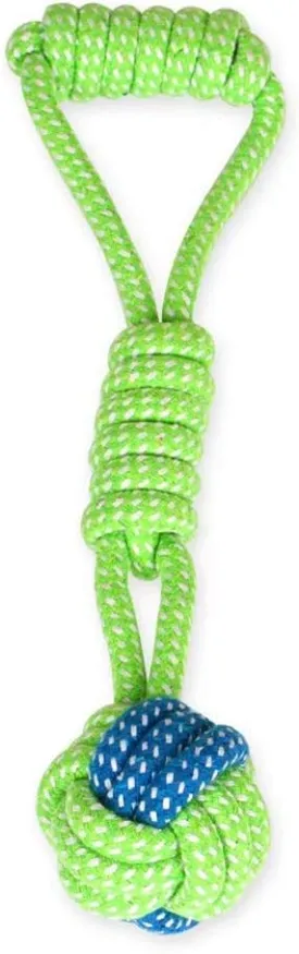 Sunglow Knotted Woven Pet Dog ToyEco-Friendly Cotton Rope Toys, Bite-Resistant Rope Knot Dog ToyMedium/Small Dogs ToyNot Suitable for Dogs with Strong Aggressive Chewing