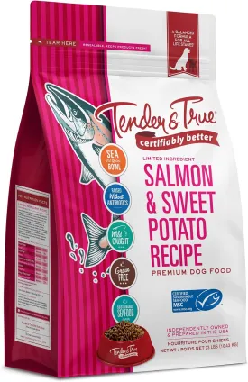 Tender & True Salmon & Sweet Potato Recipe Dog Food, 23 lb.