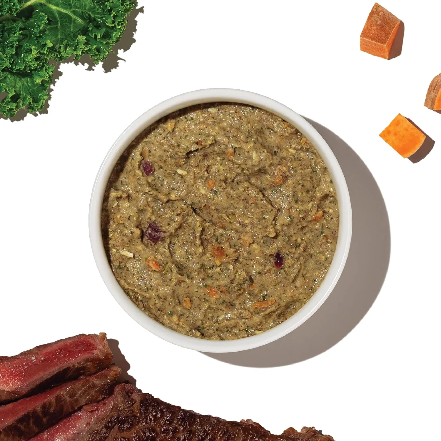 The Honest Kitchen Human Grade Dehydrated Grain Free Dog Food  Complete Meal or Dog Food Topper  Beef 10 lb (makes 40 lbs)