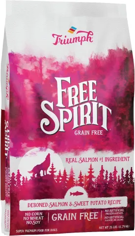 Triumph Grain-Free Salmon And Sweet Potato Dog Food, 28 Lb.