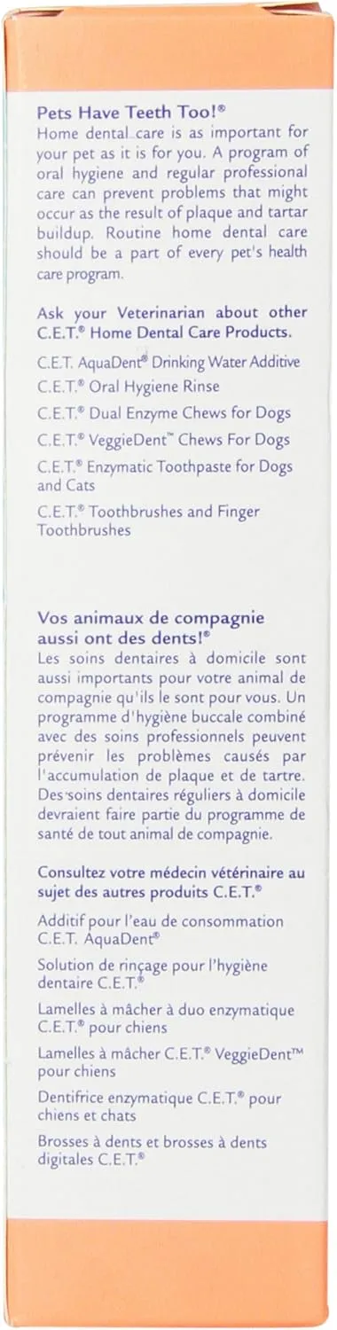 Virbac Toothpaste for Dogs and Cats, Seafood flavor