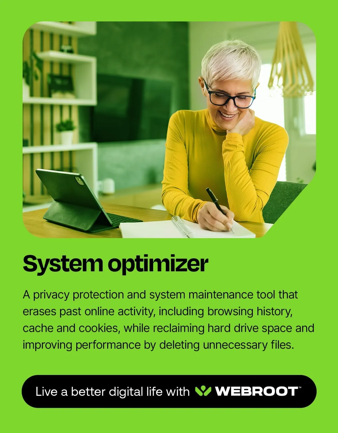 Webroot Internet Security Complete | Antivirus Software 2025 | 10 Device | 1 Year Download for PC/Mac/Chromebook/Android/IOS   Password Manager, Performance Optimizer