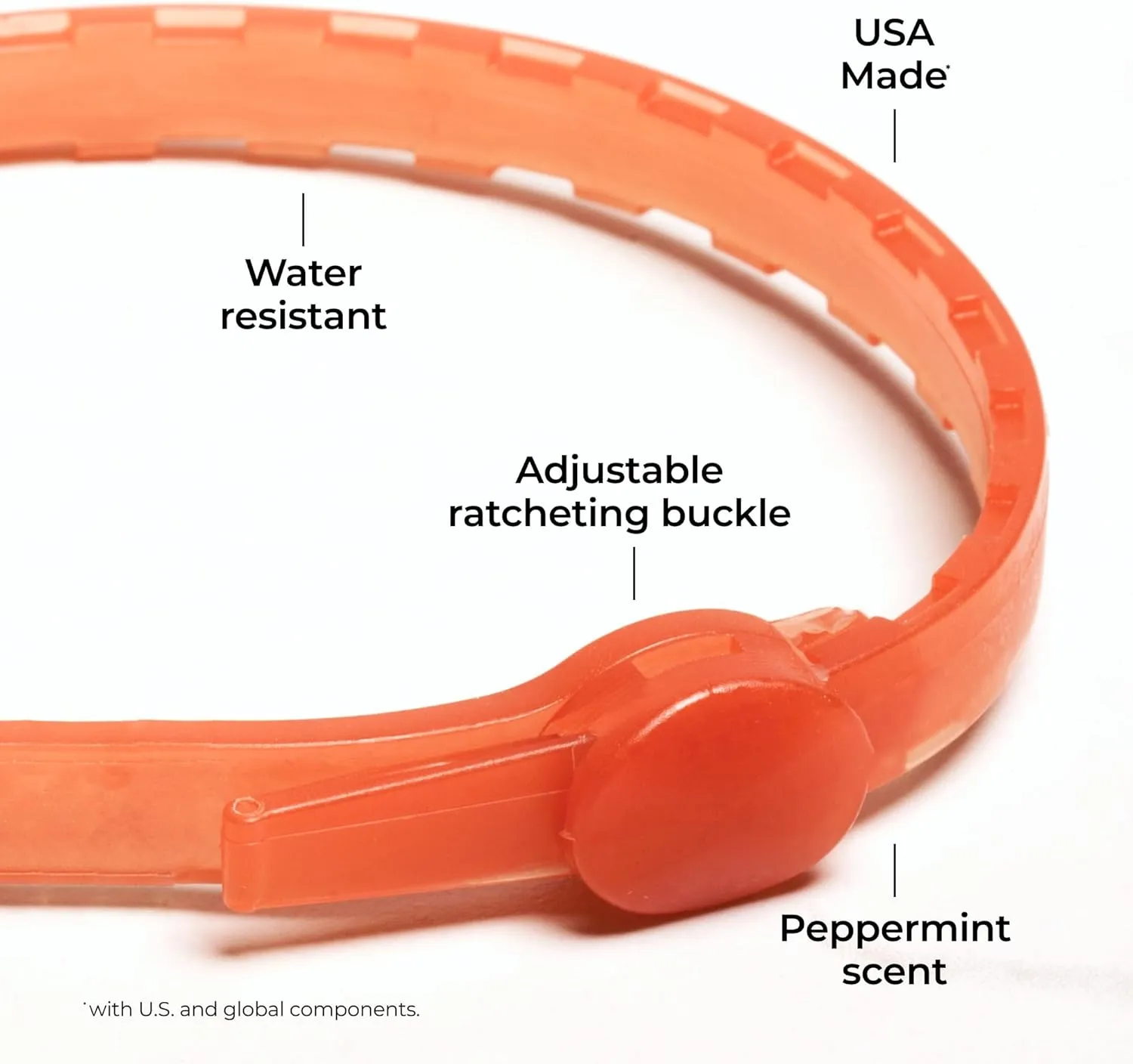 Wondercide Dog Collar - Flea, Tick, and Mosquito Repellent for Dogs - with Natural Essential Oils - Up to 4 Months Protection - Large